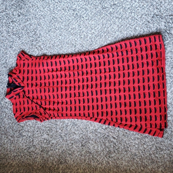 Serious Dresses & Skirts - Serious Los Angeles City of Rockers black and red Geisha dress XS knit body con